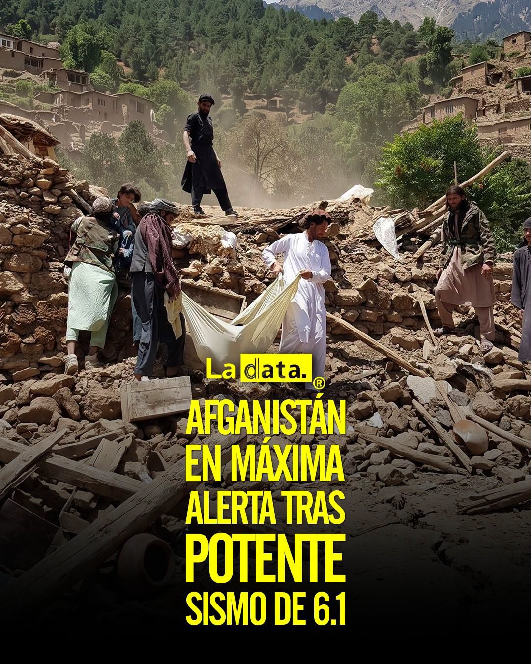 @ladataec👈 #ladata #TendenciaPolítica #Afganistan #Terremoto
