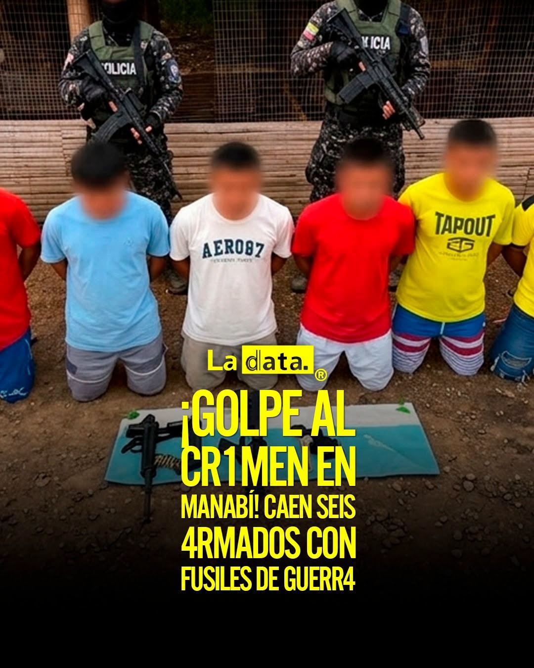 @ladataec👈 #ladata #TendenciaPolítica #Ecuador #Manabí #PolicíaNacional