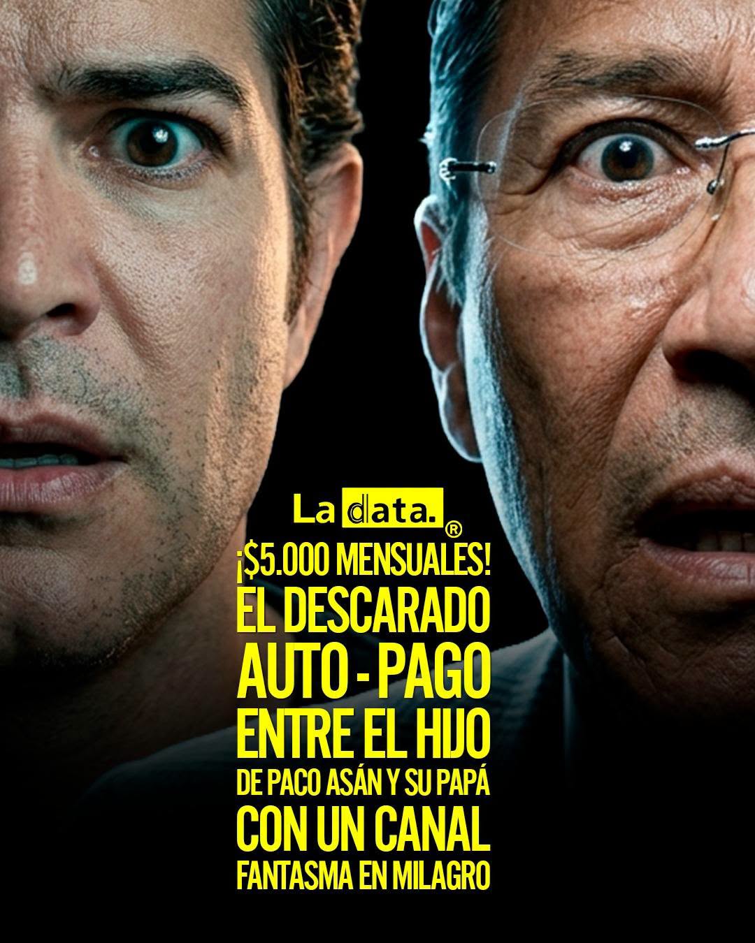 @ladataec 👈 #ladata #TendenciaPolítica #Asan #Corruptos #Milagro #FiscalizaciónYa