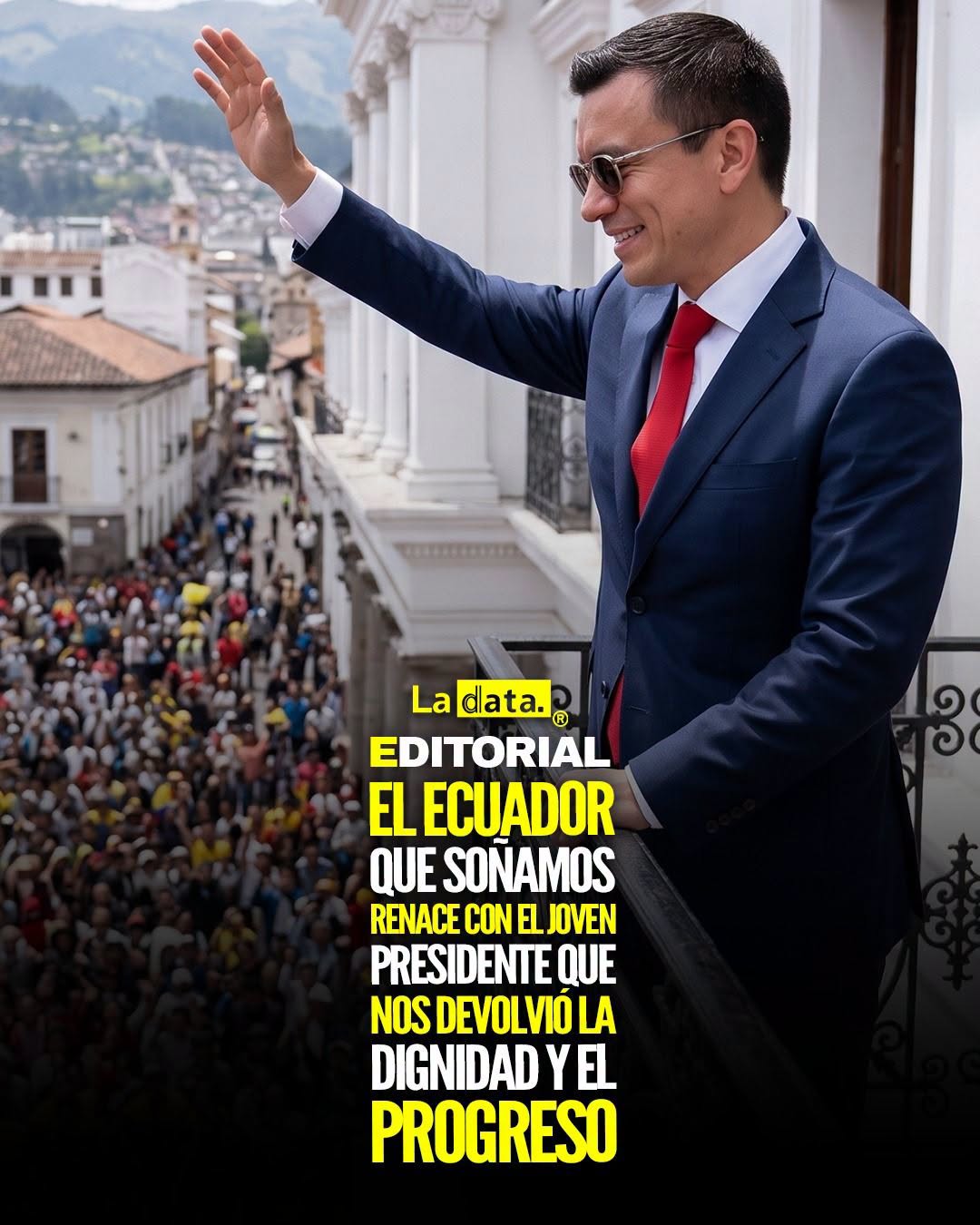 @ladataec 👈 #ladata #TendenciaPolítica #DanielNoboa #Ecuador