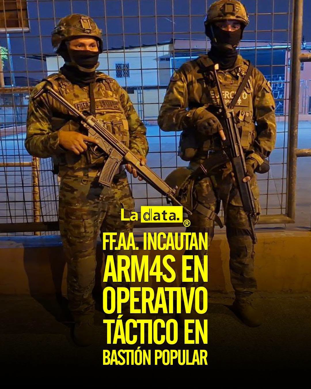 @ladataec 👈 #ladata #TendenciaPolítica #FuerzasArmadas #Pascuales