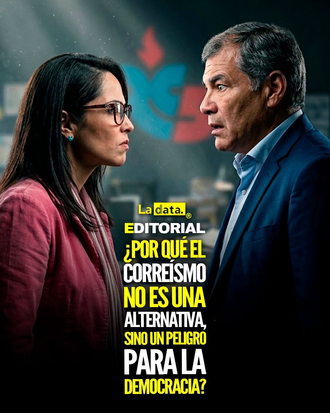 @ladataec 👈 #ladata #TendenciaPolítica #RafaelCorrea #LaSecta