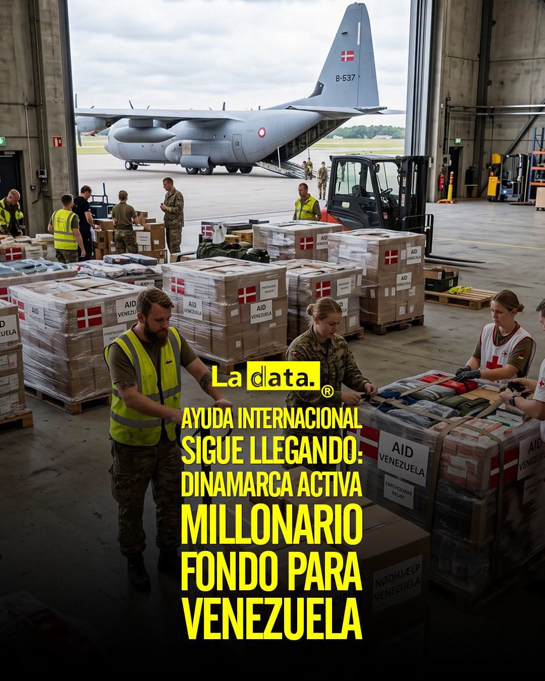 @ladataec👈 #ladata #TendenciaPolítica #AyudaHumanitaria #Dinamarca #Emergencia