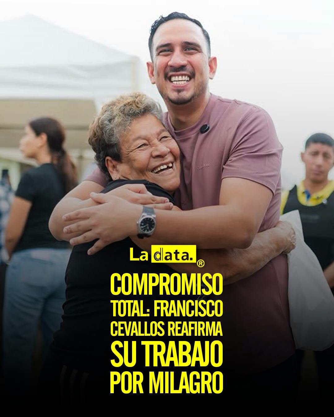@ladataec 👈 #ladata #TendenciaPolítica #FranciscoCevallos #Milagro