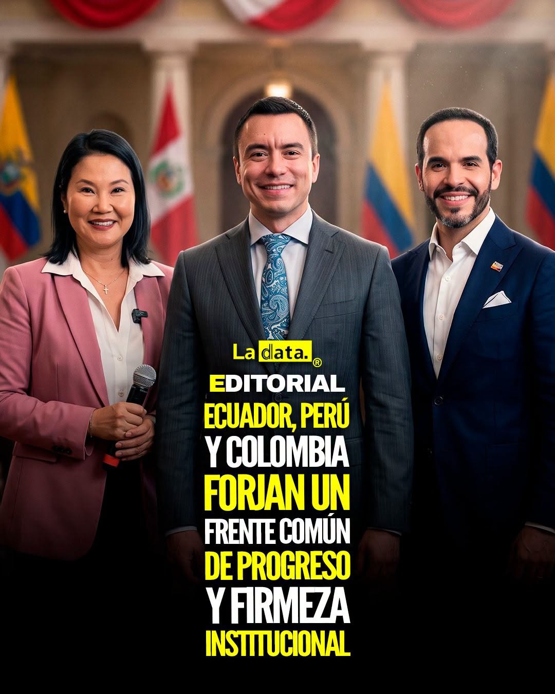 @ladataec 👈 #ladata #TendenciaPolítica #DanielNoboa #Ecuador