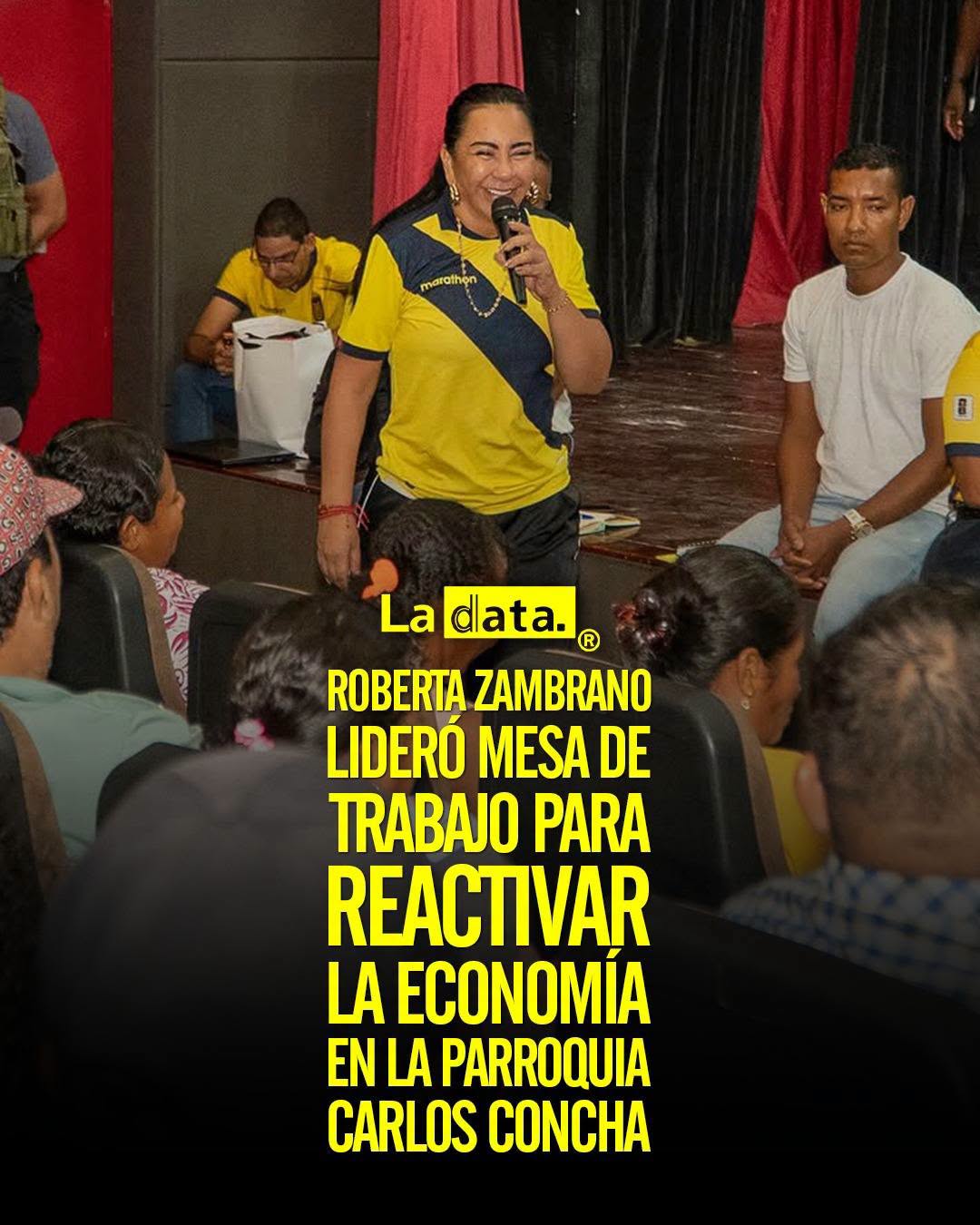 @ladataec 👈 #ladata #TendenciaPolítica #RobertaZambrano #Esmeraldas