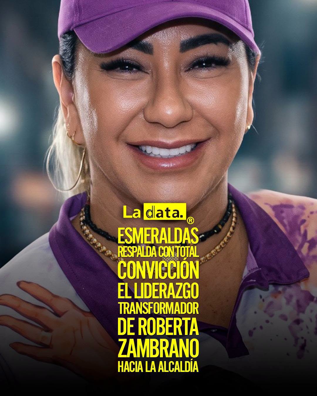 @ladataec 👈 #ladata #TendenciaPolítica #RobertaZambrano #Esmeraldas
