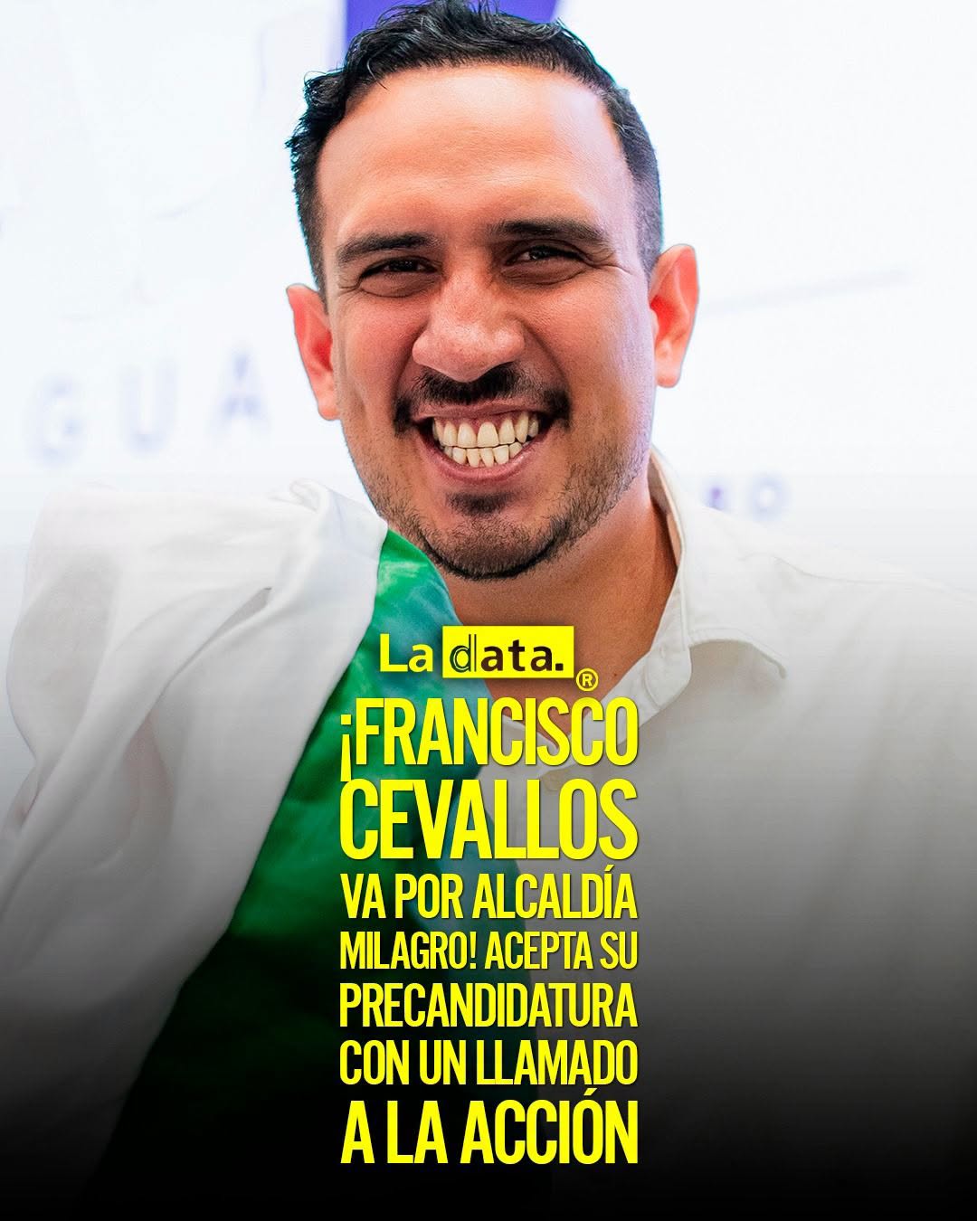 @ladataec👈 #ladata #TendenciaPolítica #FranciscoCevallos #Milagro