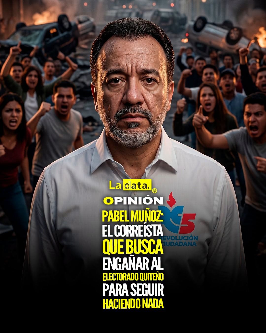 @ladataec 👈 #ladata #TendenciaPolítica #PabelMuñoz #Quito