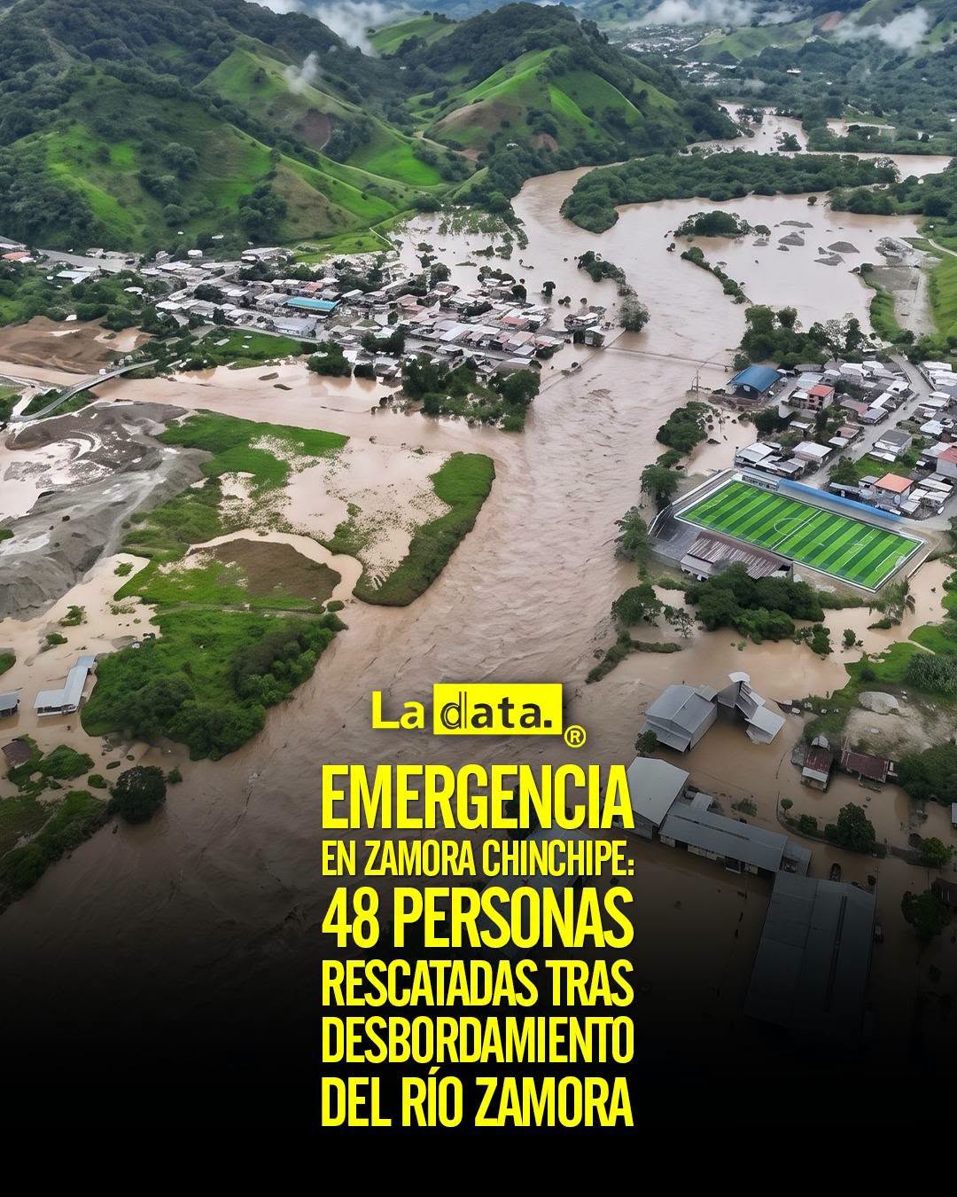 @ladataec 👈 #ladata #TendenciaPolítica #GestiónDeRiesgos #ZamoraChinchipe