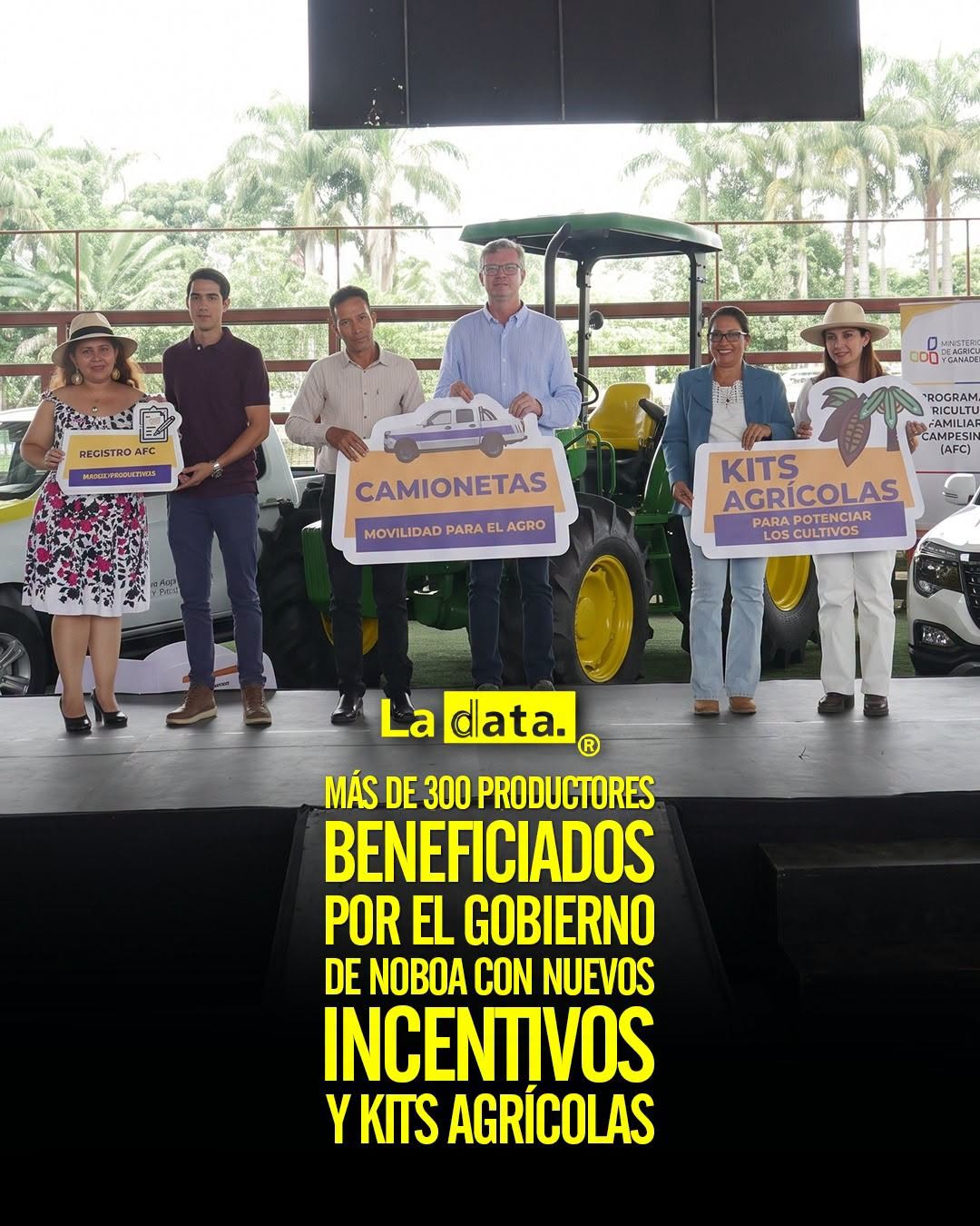 @ladataec 👈 #ladata #TendenciaPolítica #AgriculturaEc  #Productores