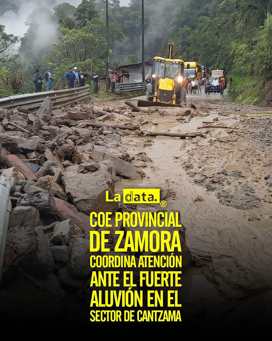 @ladataec 👈 #ladata #TendenciaPolítica #Zamora #EmergenciaInvernal