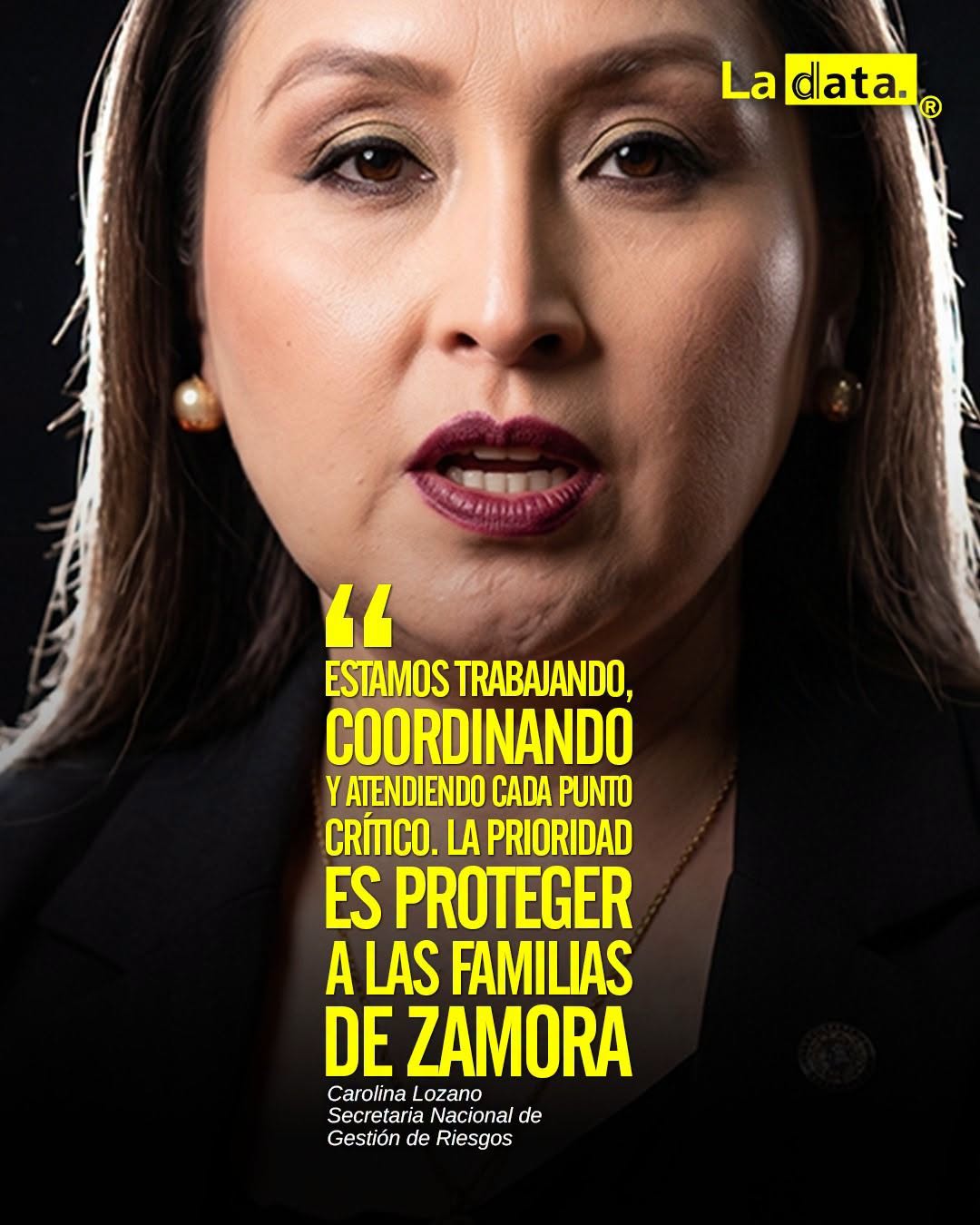 @ladataec 👈 #ladata #TendenciaPolítica #RiesgosEc #ZamoraChinchipe