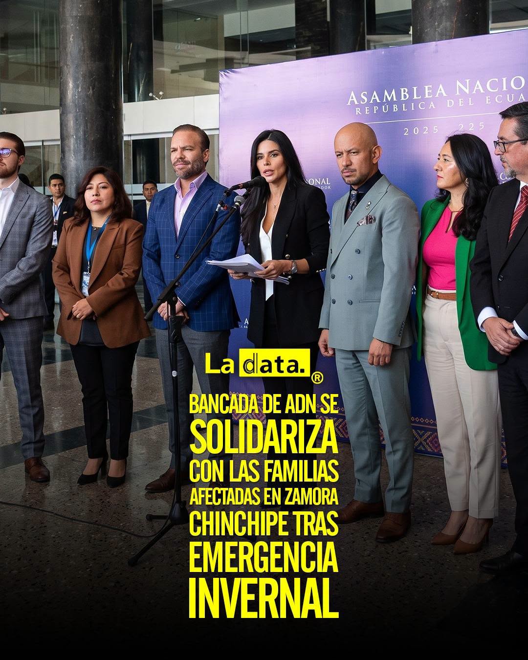 @ladataec 👈 #ladata #TendenciaPolítica #BancadaADN #Zamora
