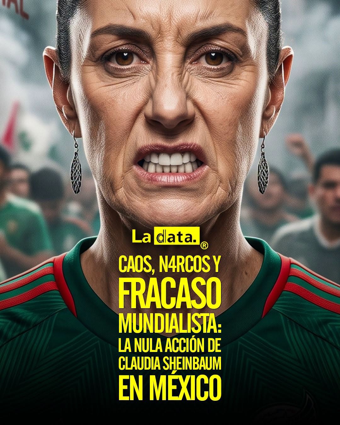 @ladataec 👈 #ladata #TendenciaPolítica #ClaudiaSheinbaum #Mundial2026