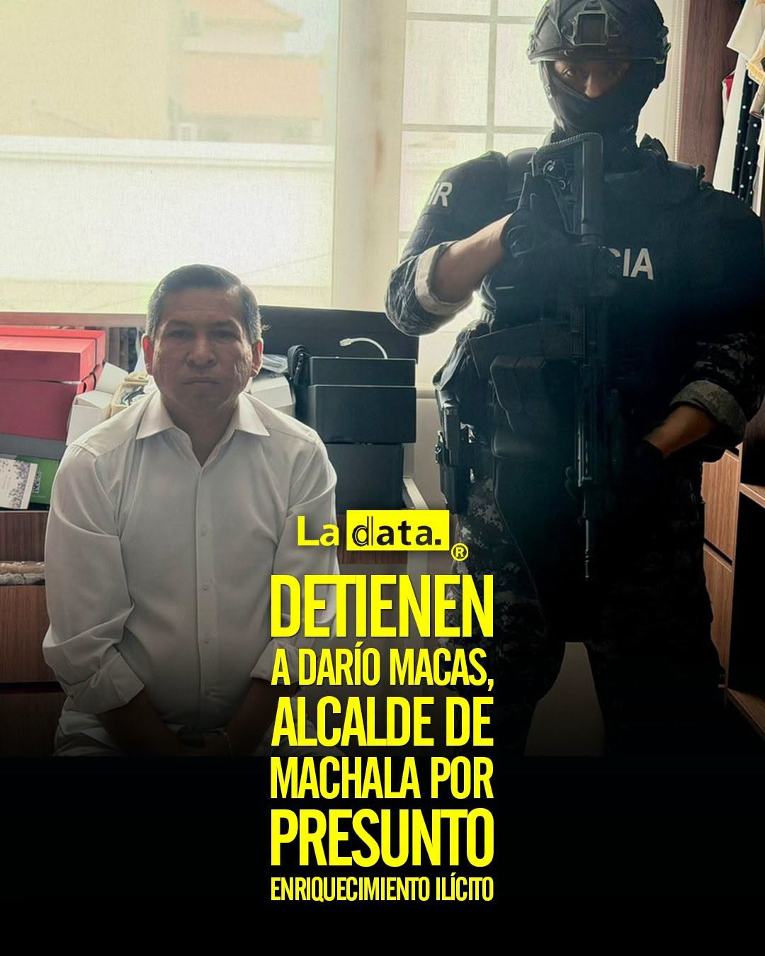 @ladataec 👈 #ladata #TandenciaPolítica  #Machala #DaríoMacas