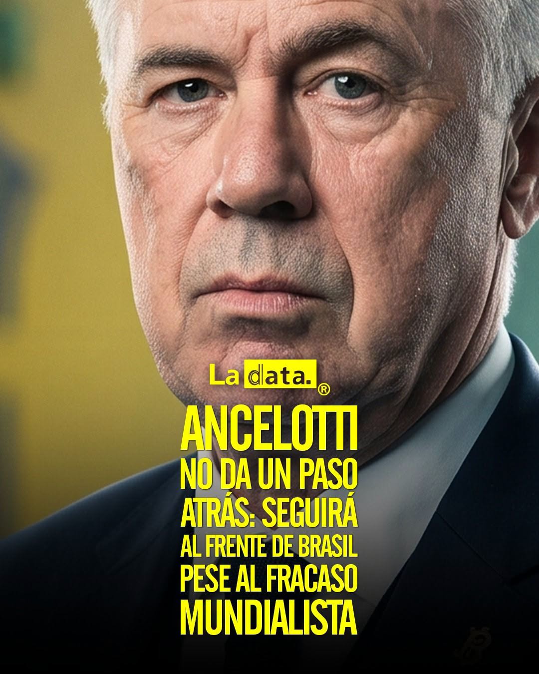 @ladataec 👈 #ladata #TendenciaPolítica #Brasil #CarloAncelotti #Mundial2026