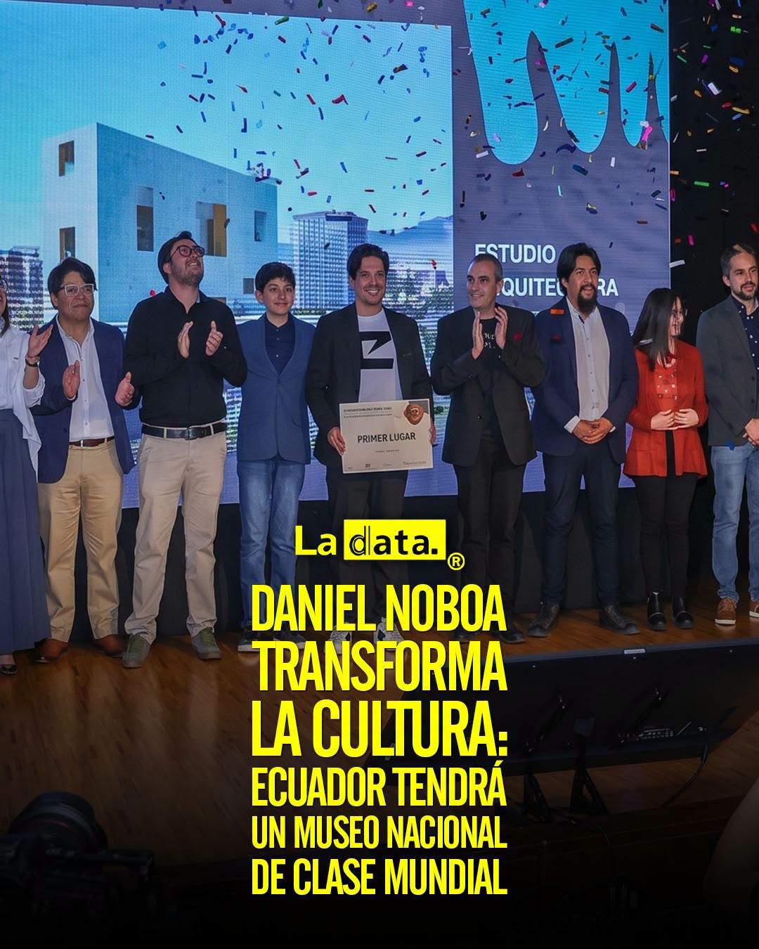 @ladataec👈 #ladata #TendenciaPolítica #DanielNoboa #MuseoNacional