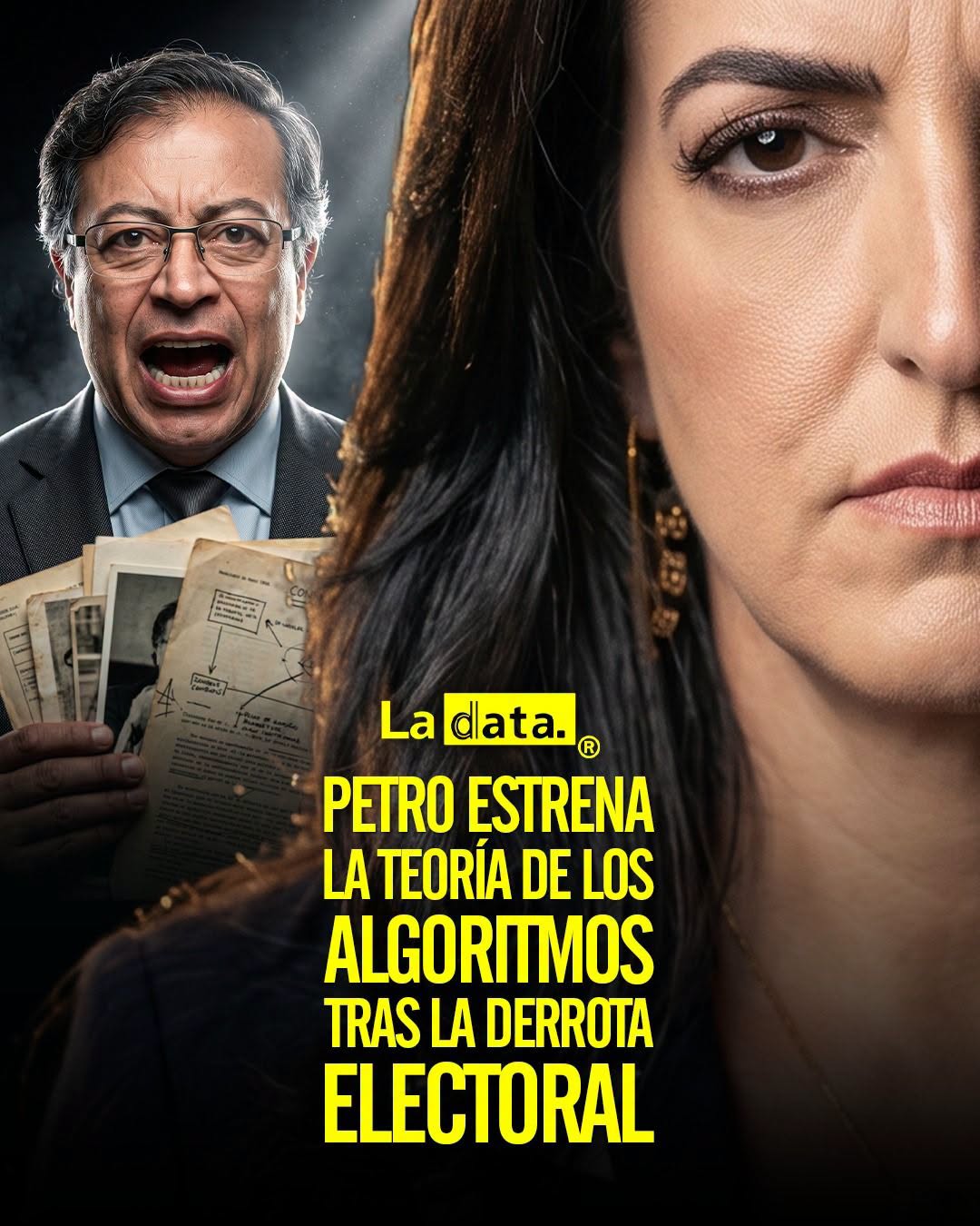 @ladataec👈 #ladata #TendenciaPolítica #Colombia #GustavoPetro
