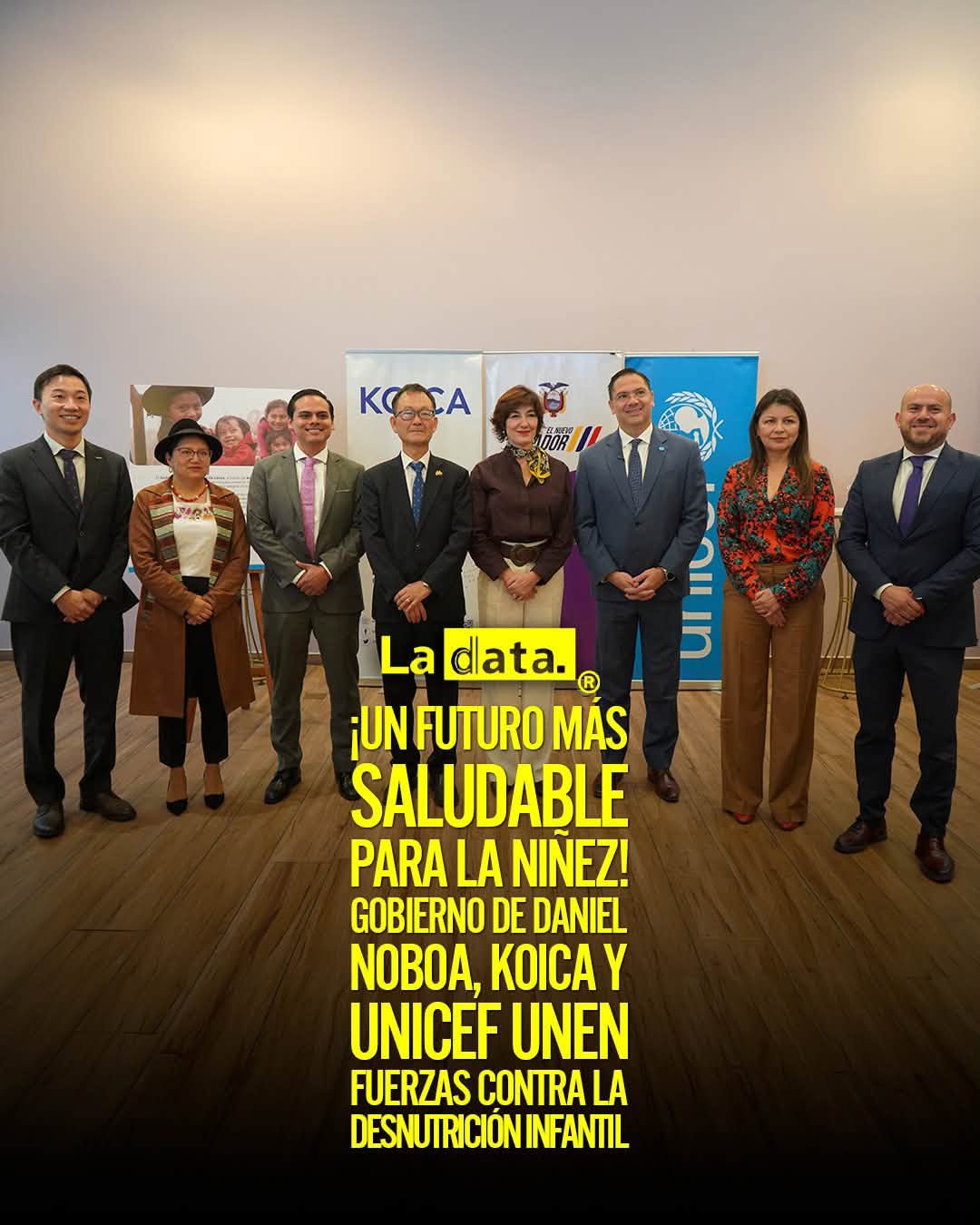 @ladataec👈 #ladata #TendenciaPolítica #UNICEF #KOICA