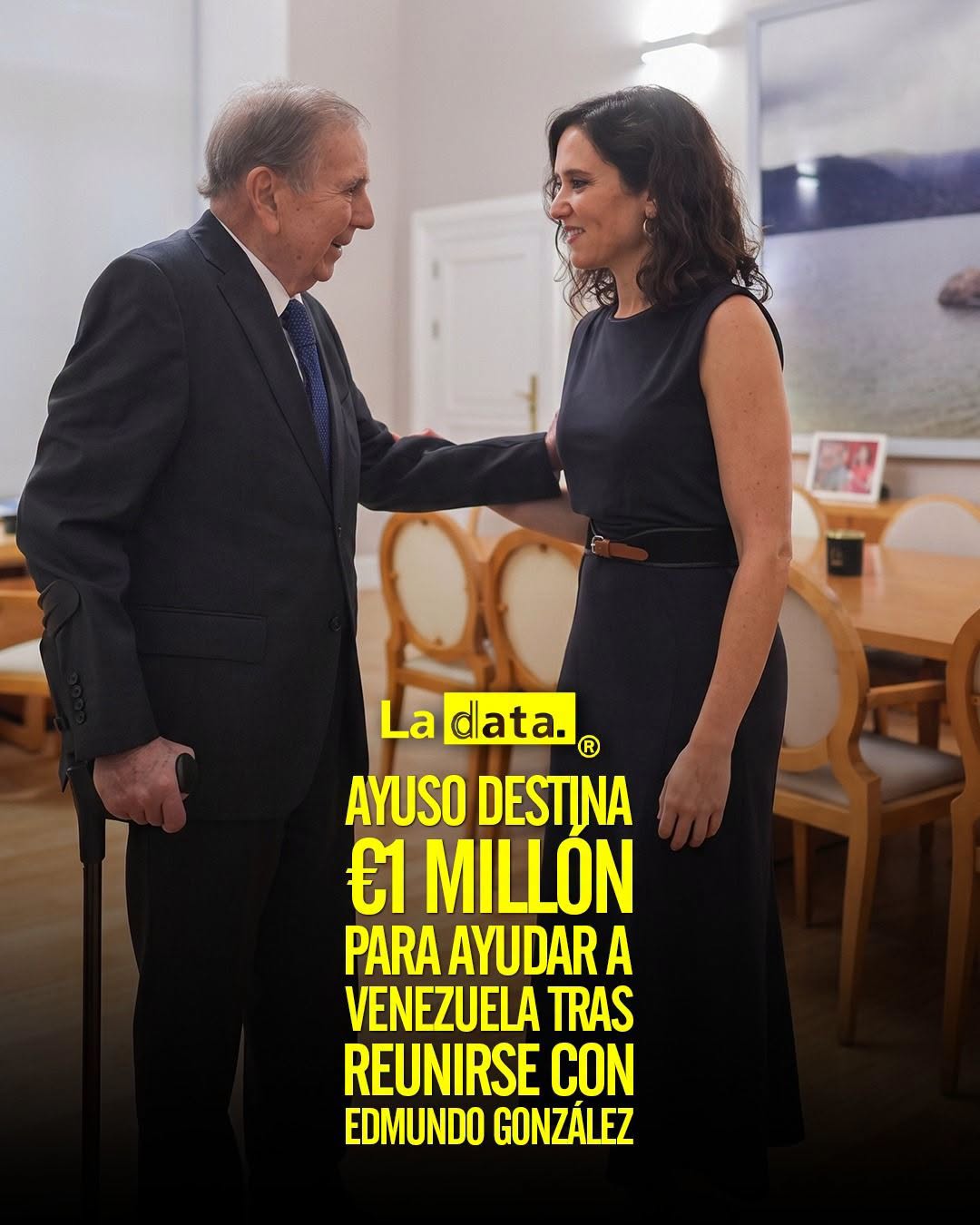 @ladataec 👈 #ladata #TendenciaPolítica #Venezuela #España #IsabelDíazAyuso