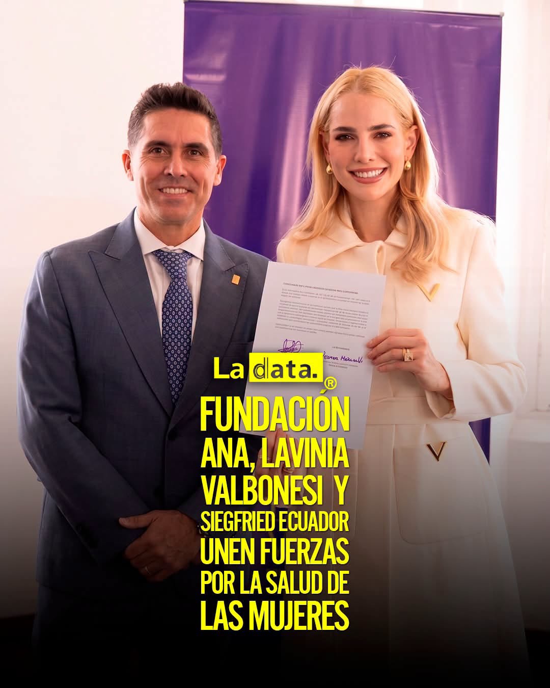@ladataec👈 #LaData #TendenciaPolitica #Mujer #FundacionAna