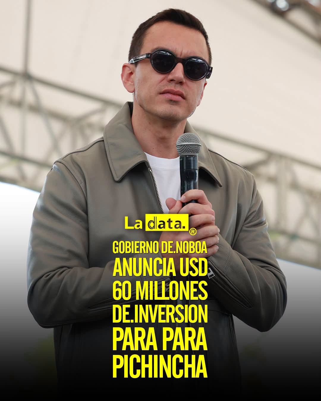 @ladataec👈 #LaData #TendenciaPolítica #DanielNoboa #pichincha