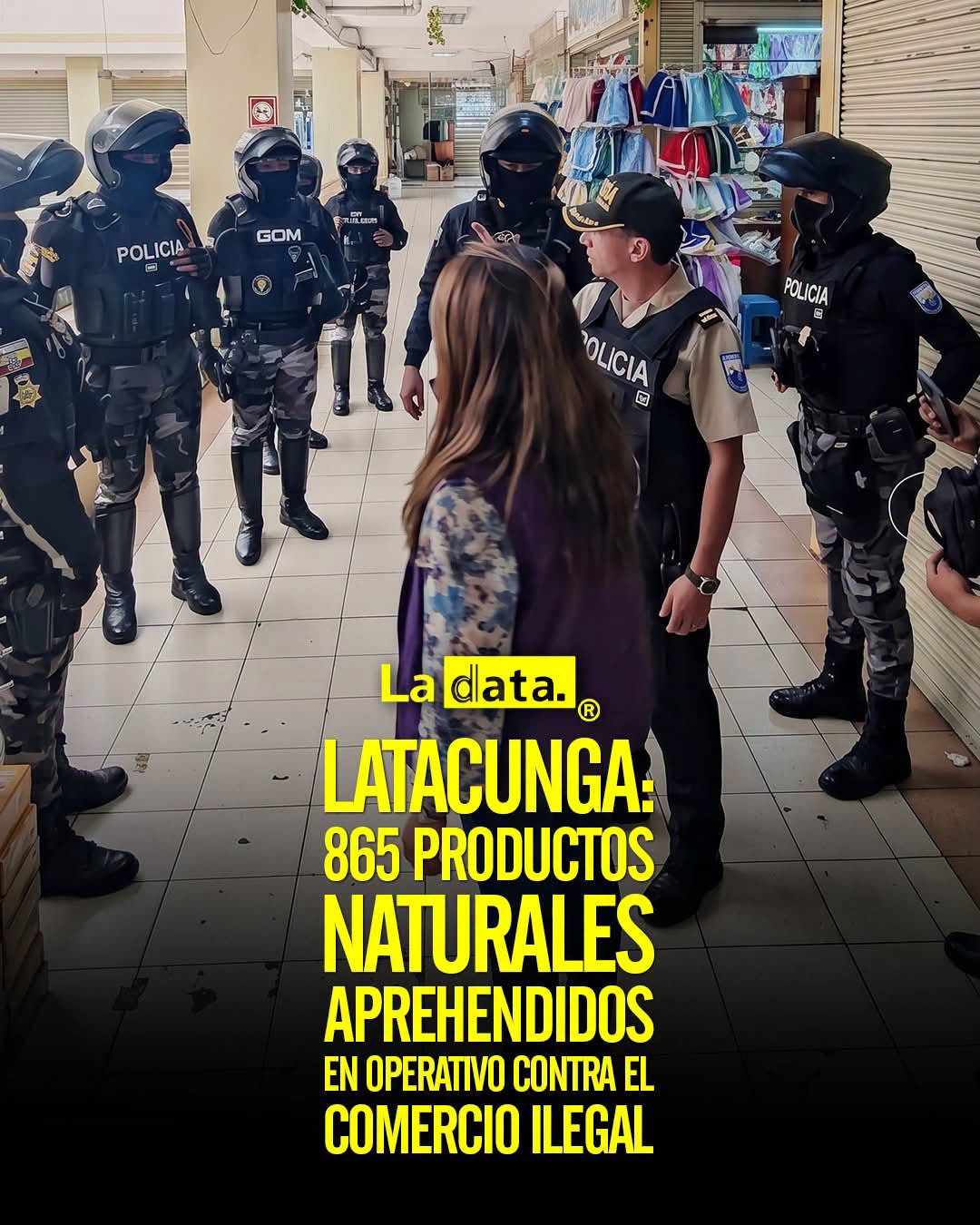 @ladataec👈 #LaData #TendenciaPolítica #LuchaContraElContrabando  #latacunga