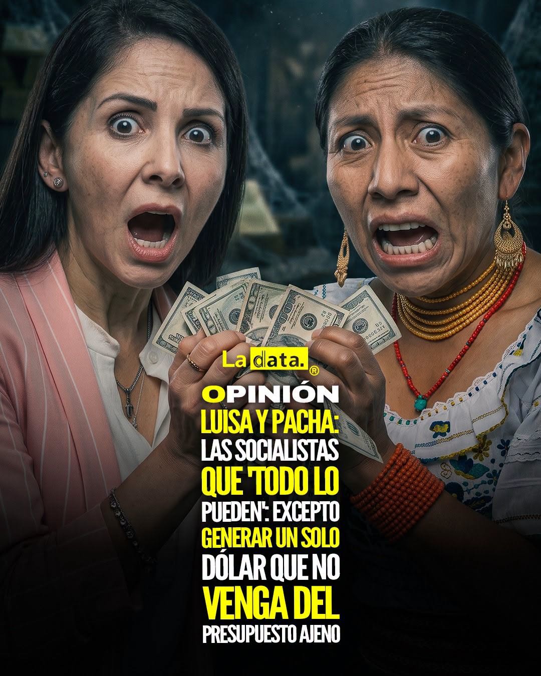 @ladataec 👈 #ladataec #tendenciapolitica #Luisa #Pacha