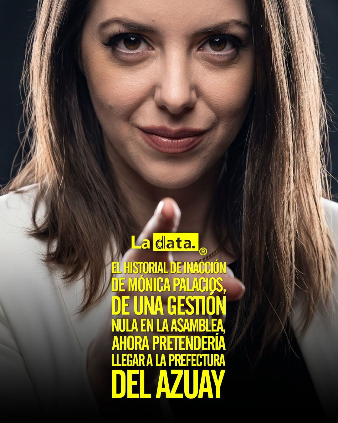 @ladataec 👈 #ladataec #tendenciapolitica #monicapalacios #movimientoamigo