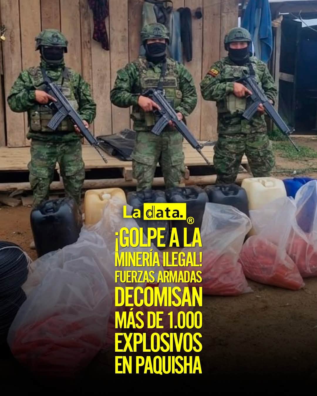 @ladataec 👈 #ladata #TendenciaPolítica #Esmeraldas #BloqueDeSeguridad Ver menos