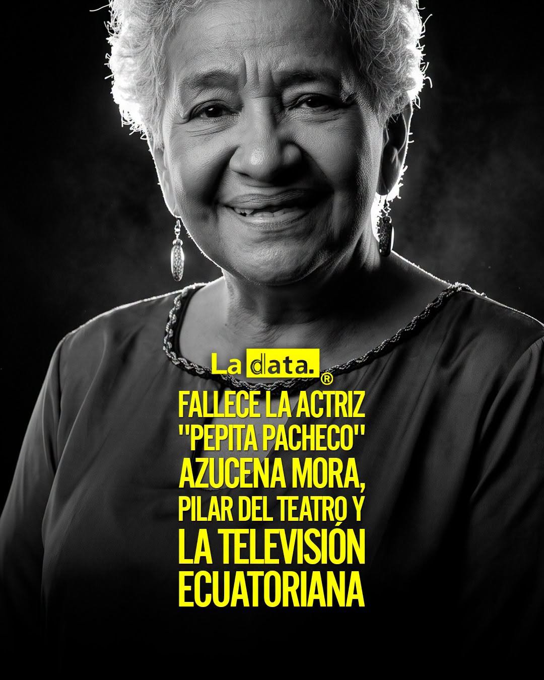 @ladataec👈 #LaData #TendenciaPolitica #PepitaMora #Luto