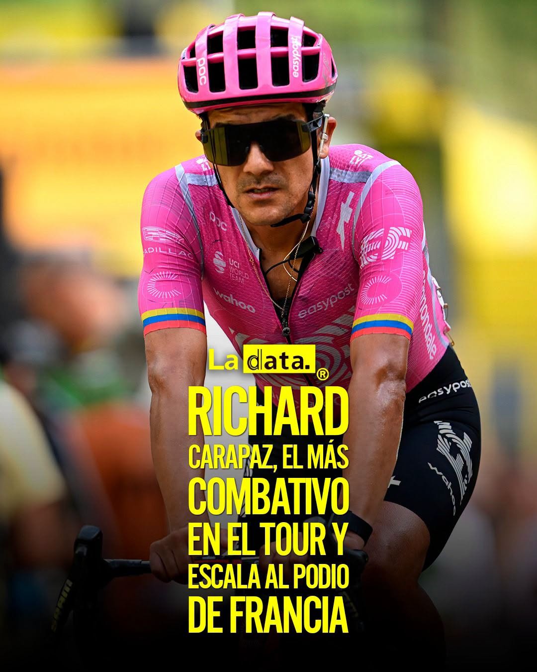 @ladataec👈 #LaData #TendenciaPolitica #RichardCarapaz #giro