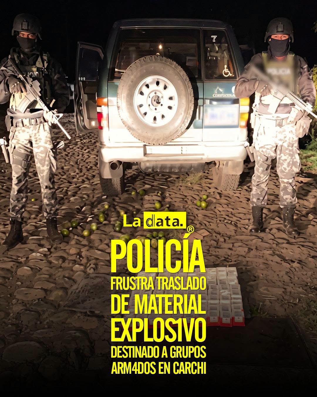 @ladataec 👈 #ladata #TendenciaPolítica #PolicíaNacional #Carchi