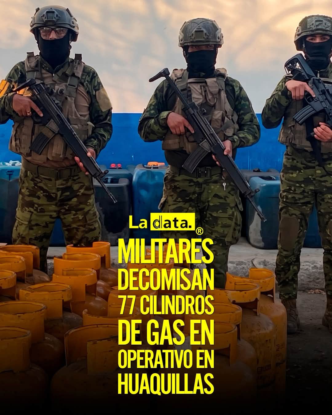 @ladataec👈 #LaData #TendenciaPolitica #FFAA #Gas
