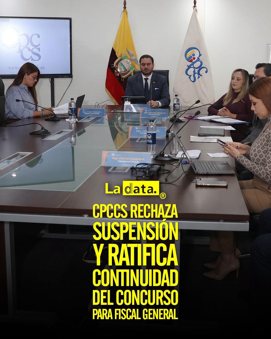 @ladataec👈 #LaData #TendenciaPolítica #CPCCS #Fiscal