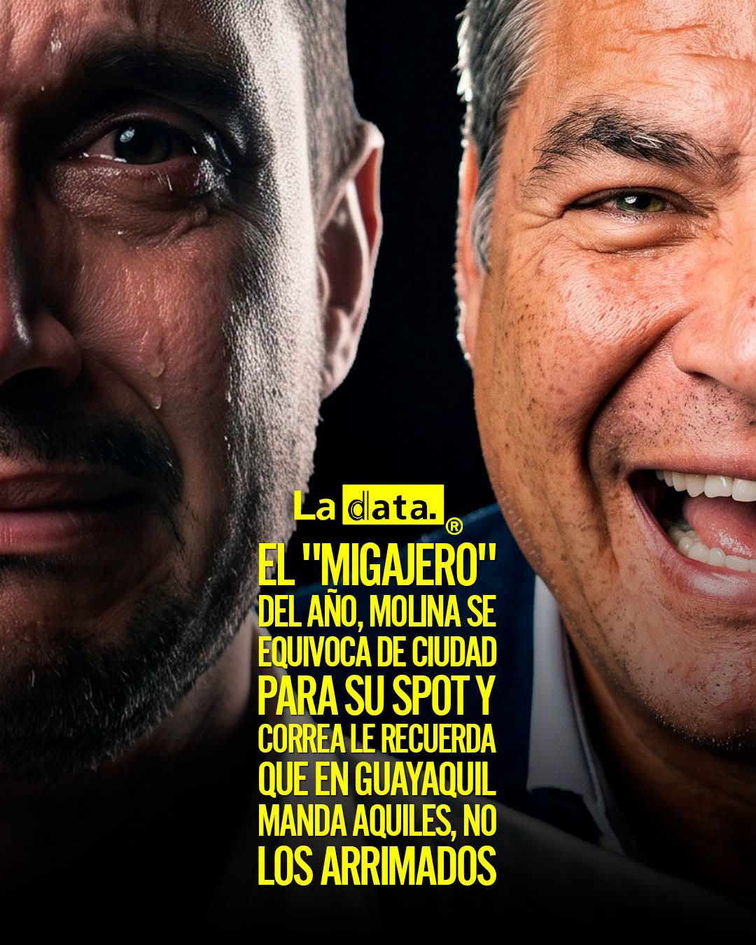 @ladataec👈 #ladata #TendenciaPolítica  #JuanPabloMolina #PapelonElectoral