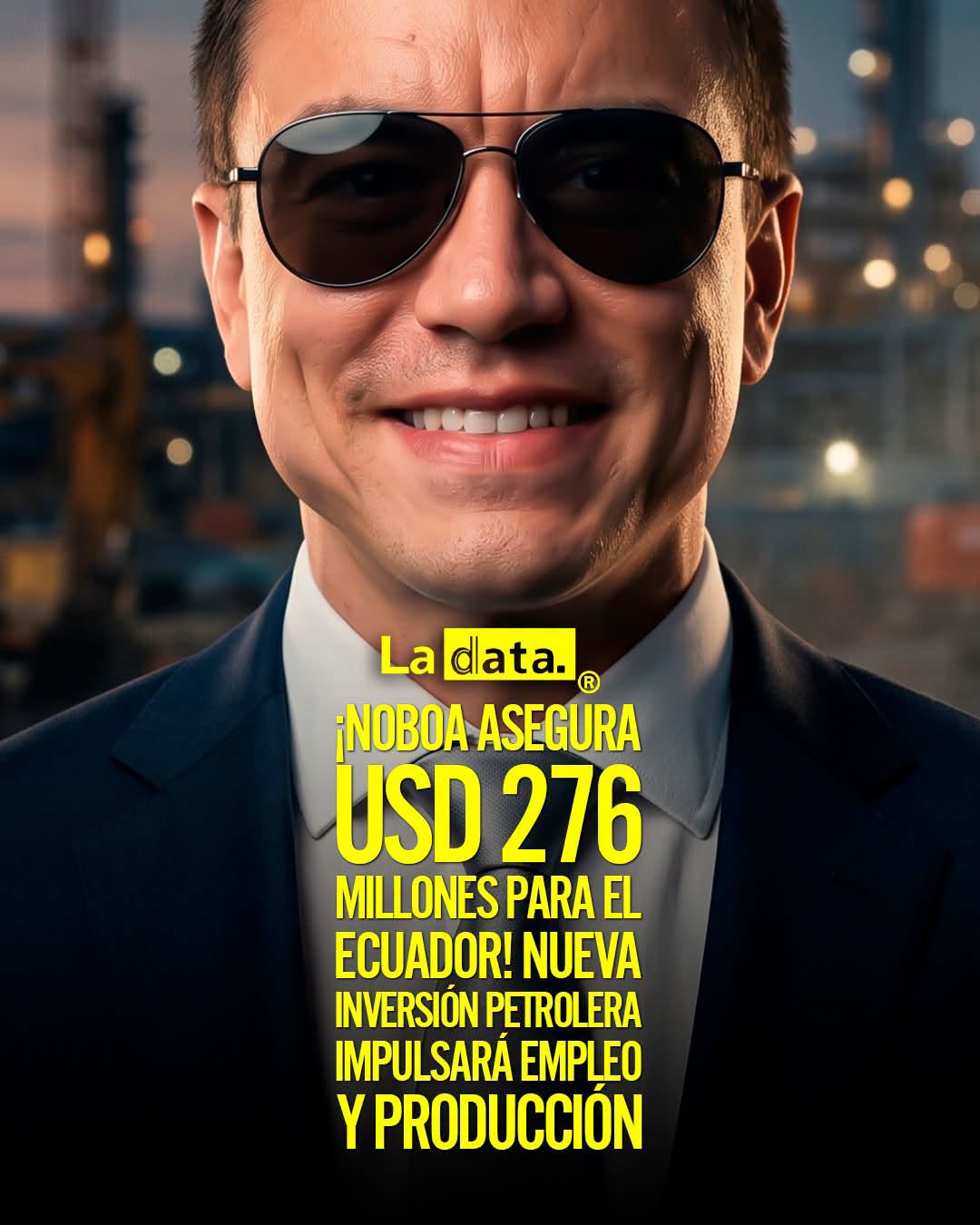 @ladataec👈 #ladata #TendenciaPolítica #DanielNoboa #Energía