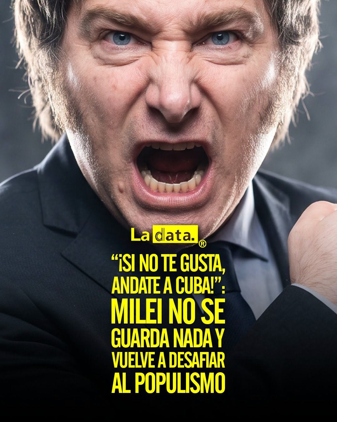 @ladataec 👈 #ladata  #TendenciaPolítica #JavierMilei #Populismo
