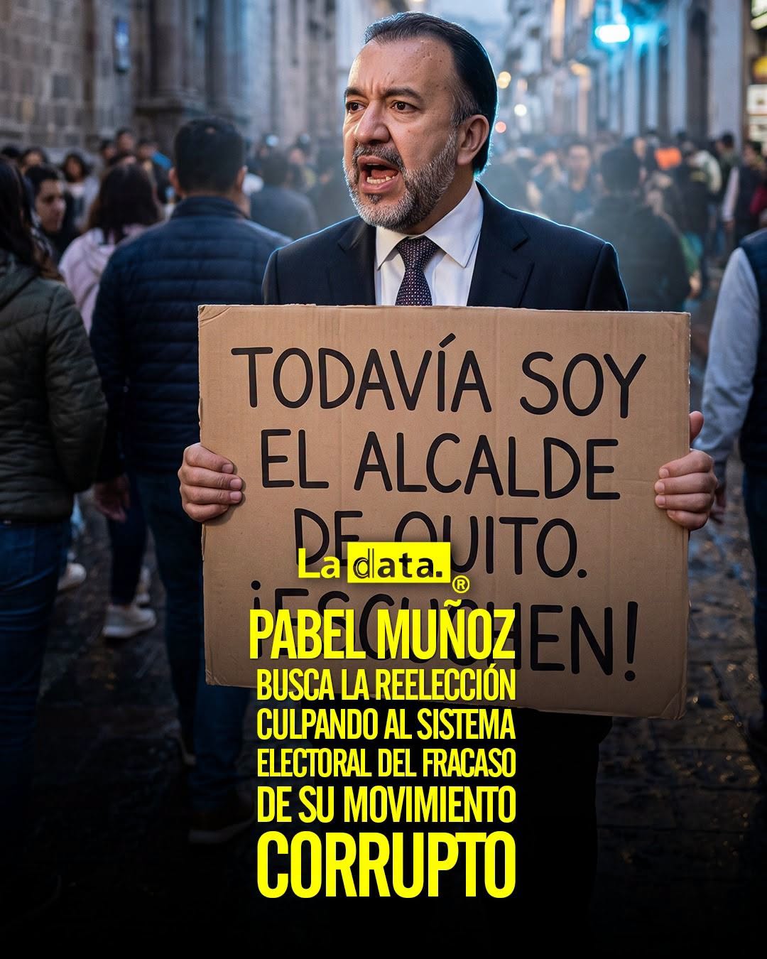 @ladataec 👈 ‎ ‎#ladata #TendenciaPolítica #PabelMuñoz #Correísmo