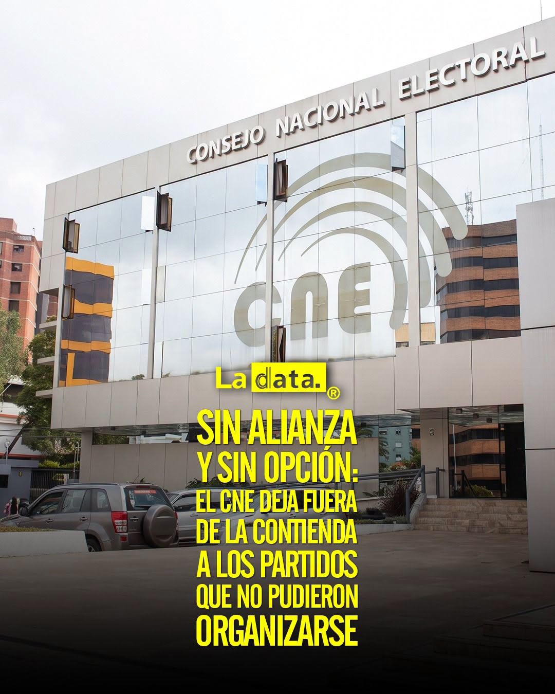 @ladataec 👈 ‎ ‎#ladata #TendenciaPolítica #CNE #AlianzasPolíticas