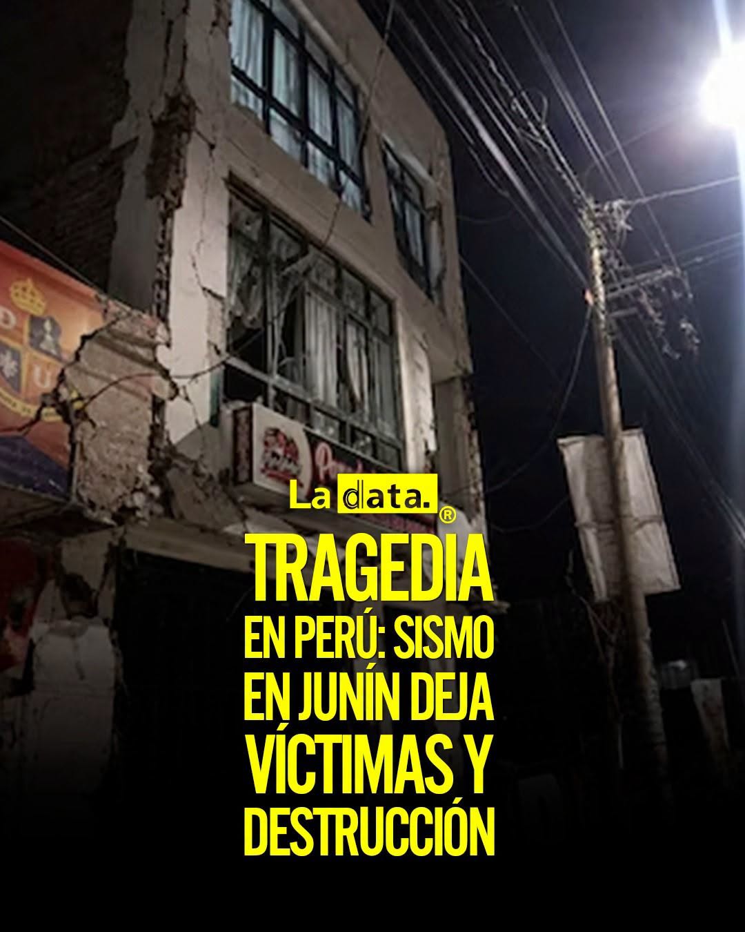 @ladataec👈 #ladata #TendenciaPolítica #SismoPeru #Junin