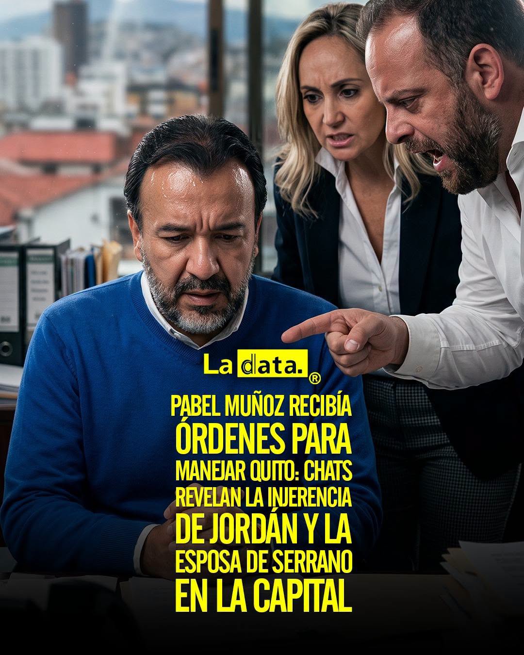 @ladataec 👈 ‎ ‎#ladata #TendenciaPolítica #PabelMuñoz #Quito