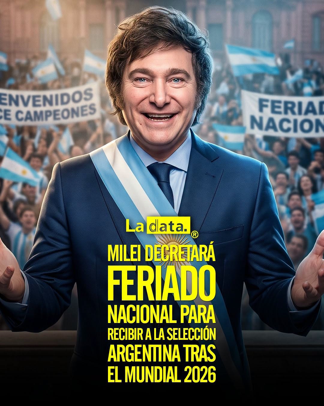 @ladataec 👈 ‎ ‎#ladata #TendenciaPolítica #Argentina #JavierMilei