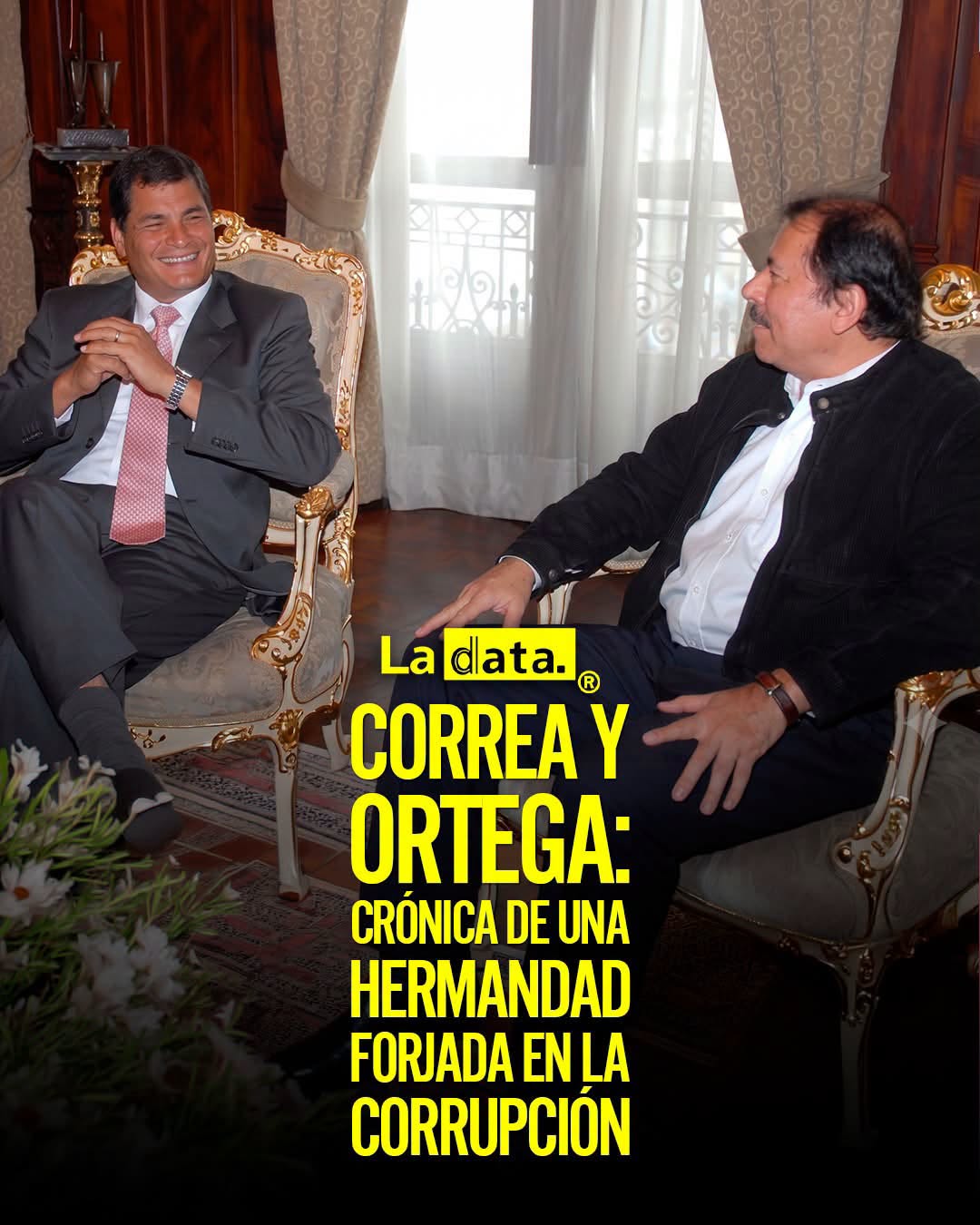 @ladataec👈 #ladata #TendenciaPolítica #RafelCorrea #Ortega