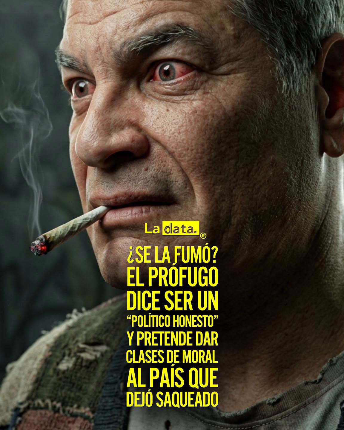 La Data👈 #LaData #TendenciaPolitica #rafaelCorrea #correismo