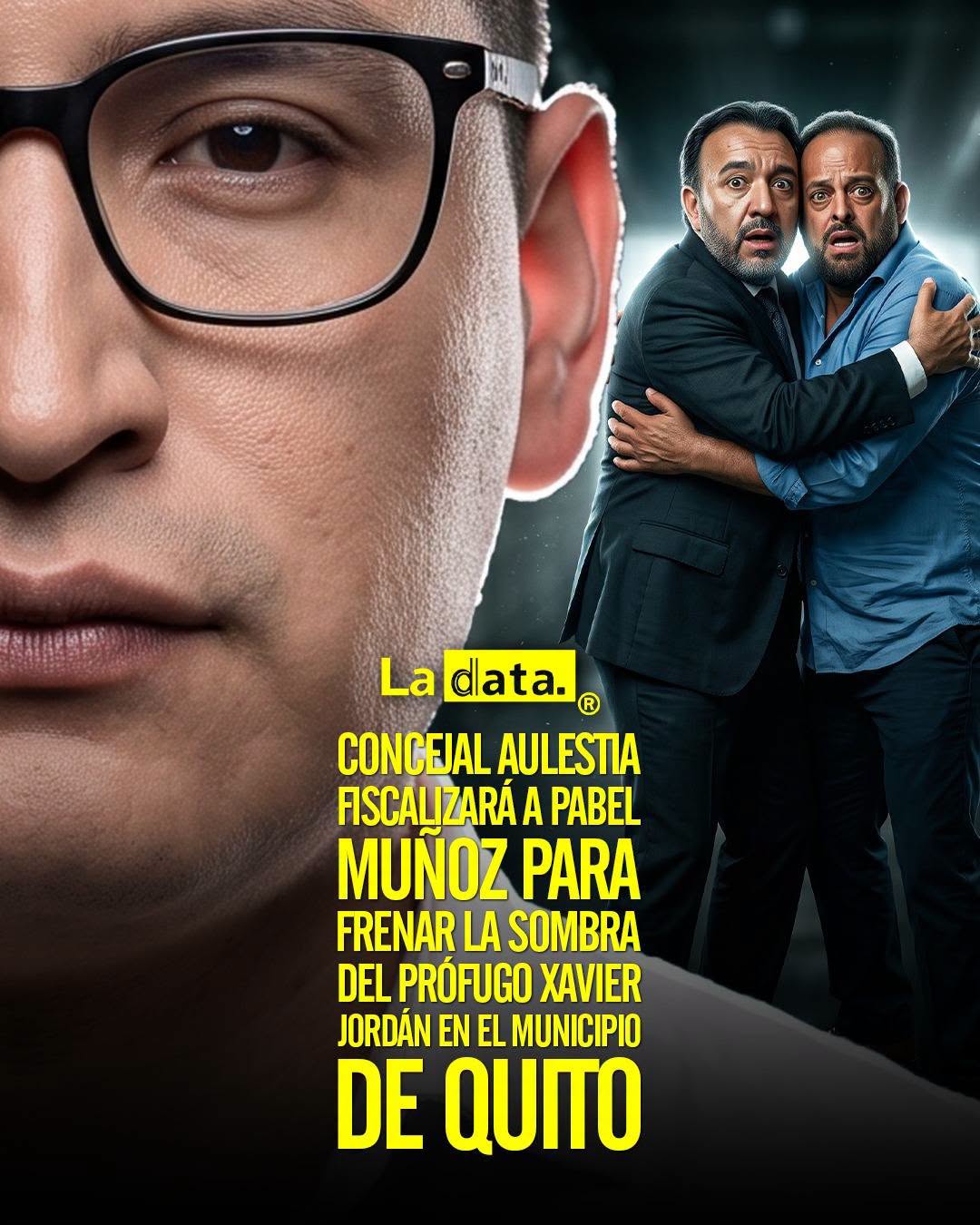 @ladataec 👈 ‎ ‎#ladata #TendenciaPolítica #MichaelAulestia #PabelMuñoz