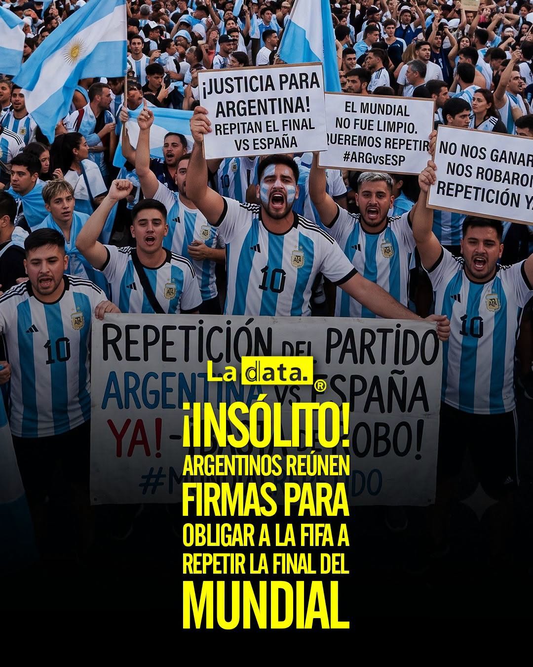 @ladataec 👈 #ladata #TendenciaPolítica #Argentina #FIFA