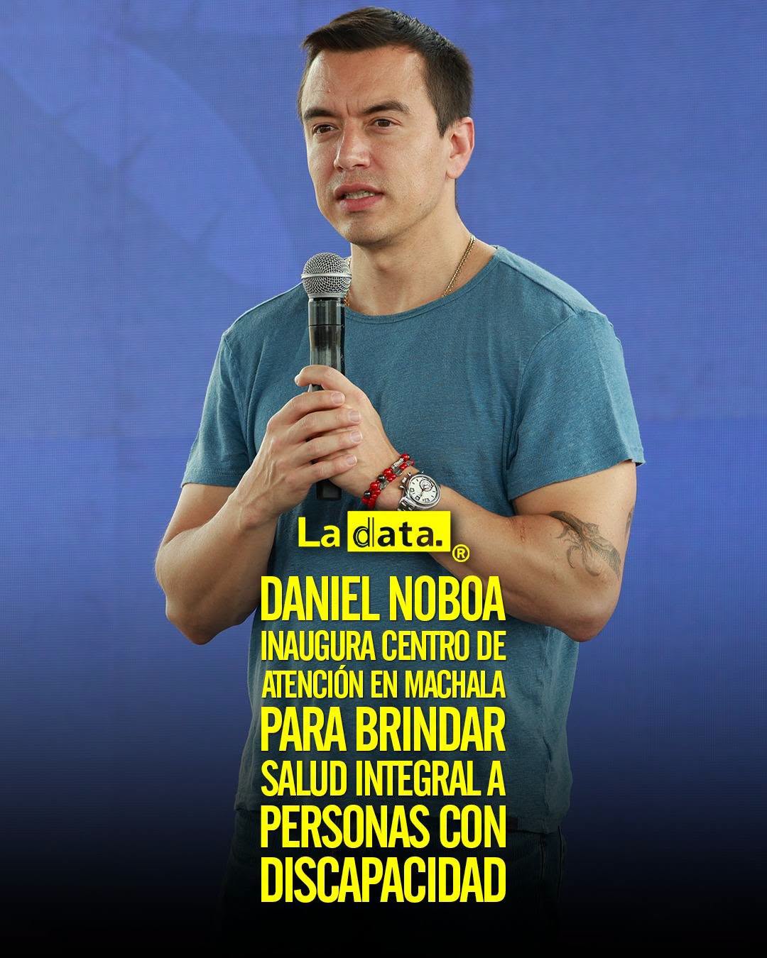 @ladataec 👈 ‎ ‎#ladata #TendenciaPolítica #DanielNoboa #Machala