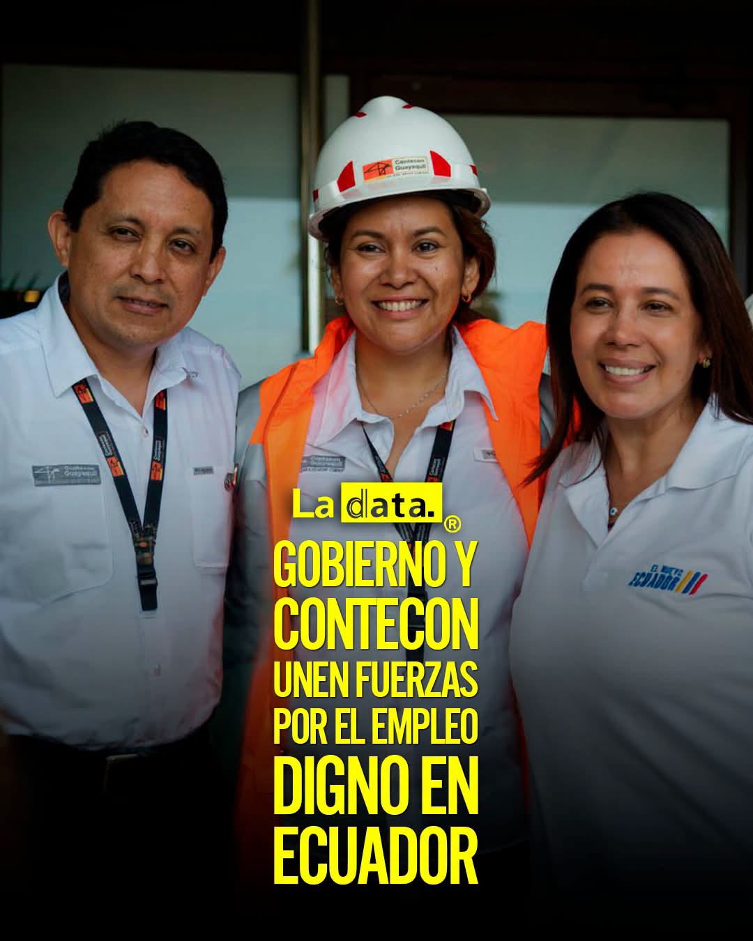 @ladataec👈 #LaData #TendenciaPolítica #DanielNoboa #Contecon